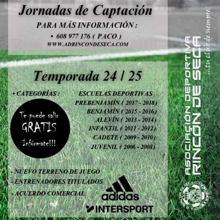 Captaciones Temporada 24/25