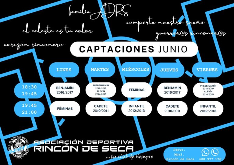CAPTACIONES TEMPORADA 25/26